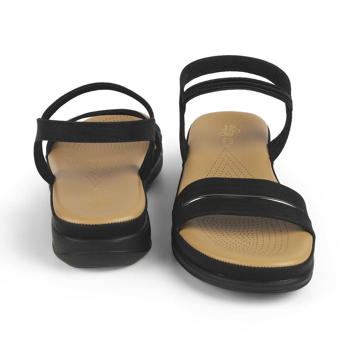Women's Round Toe-shape Platform Flats Tresmode