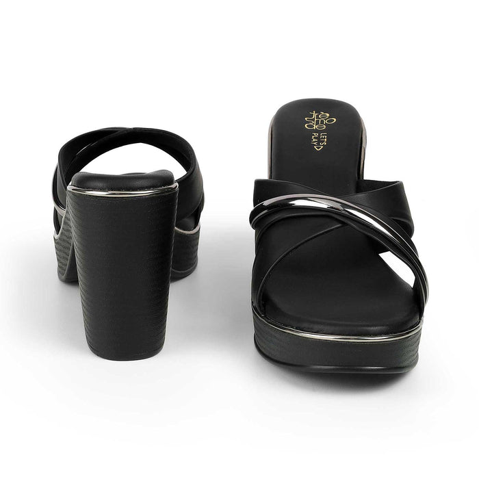 Women's Round Toe-shape Block Heel Sandals Tresmode