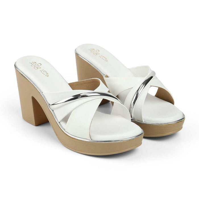 Women's TPR Sole Block Heel Sandals Tresmode