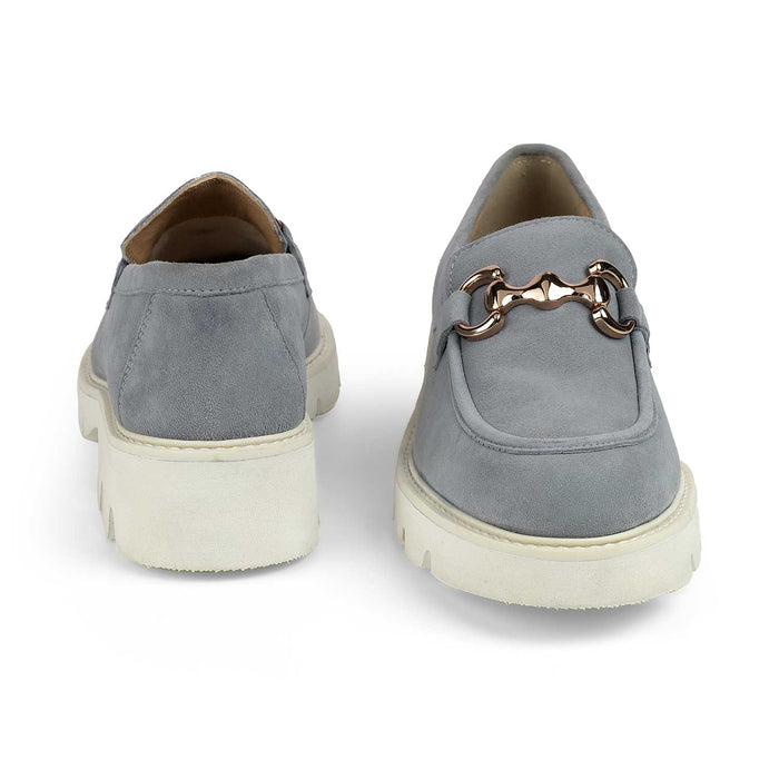 Women's Round Toe-shape Chunky Sole Loafers Tresmode