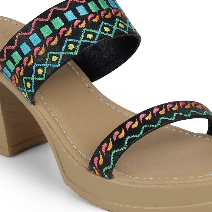 Women's Dress Block Heel Sandals Tresmode
