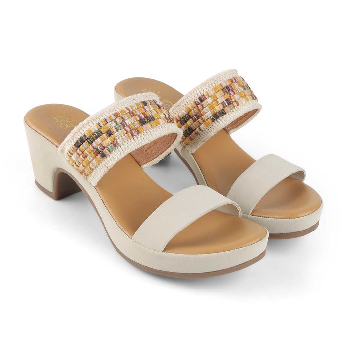 Women's Round Toe-shape Block Heel Sandals Tresmode