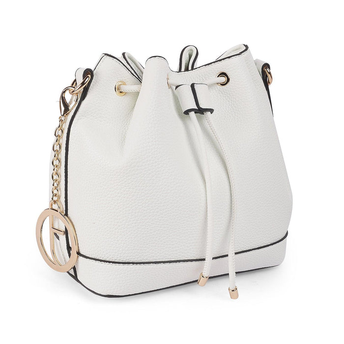 Tresmode White Women's Chic Satchel Bag