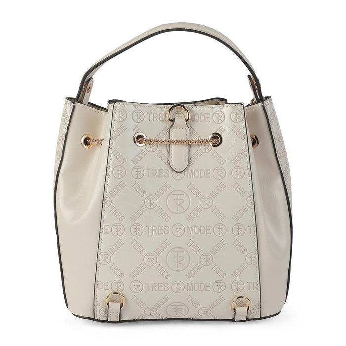 Women's Drawstring Closure Handbag Tresmode