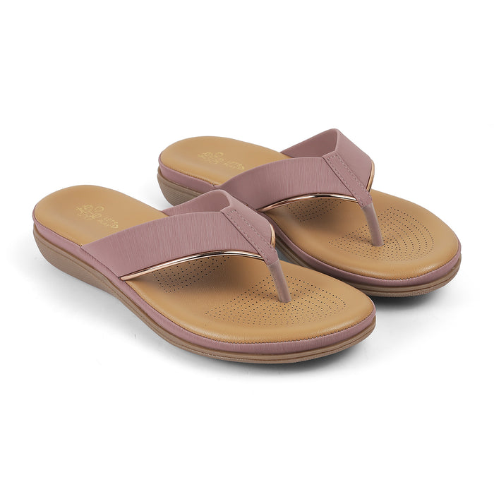 Tresmode Cefro Pink Women's Casual Platform Flats