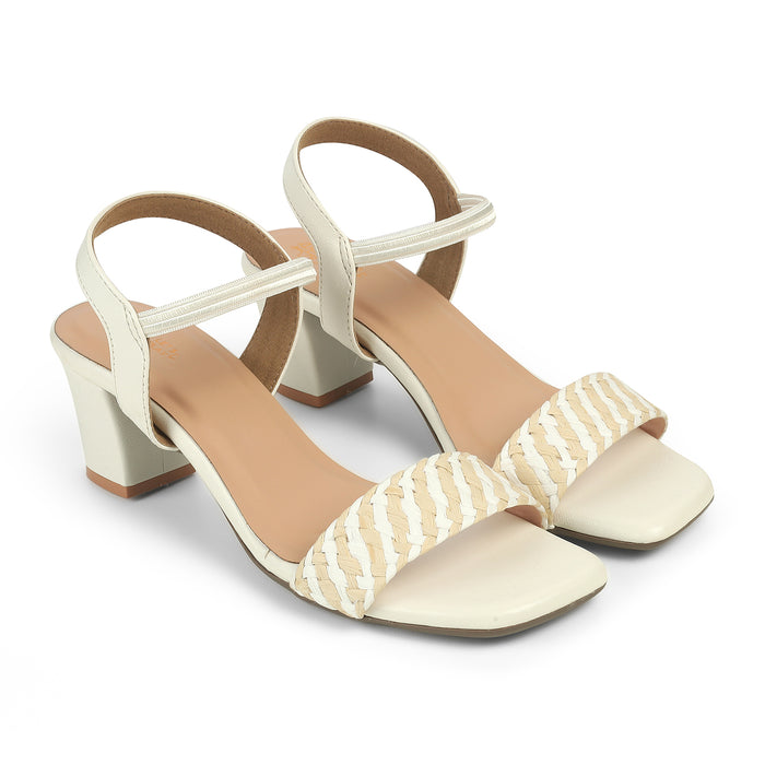 Women's Vegan-Friendly Block Heel Sandals Tresmode