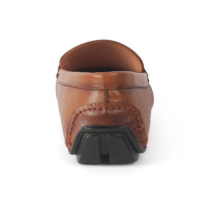 Men's Genuine Leather Penny Driving Loafers Tresmode