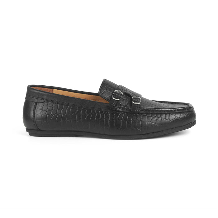 Men's Double Monk Shoes Tresmode
