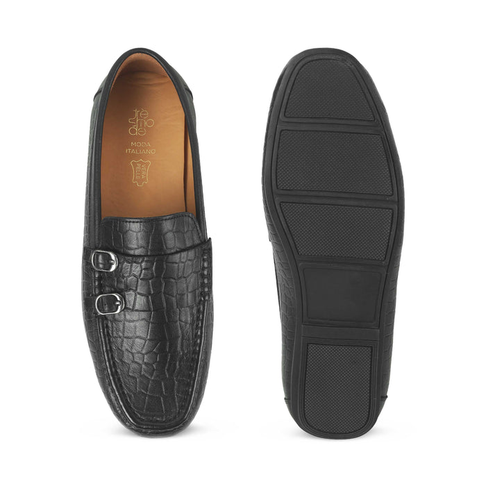 Men's Trendy Double Monk Shoes Tresmode