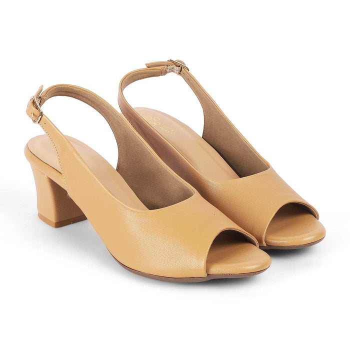EdeeBeige Women's Super Stylish Heel Sandals Tresmode
