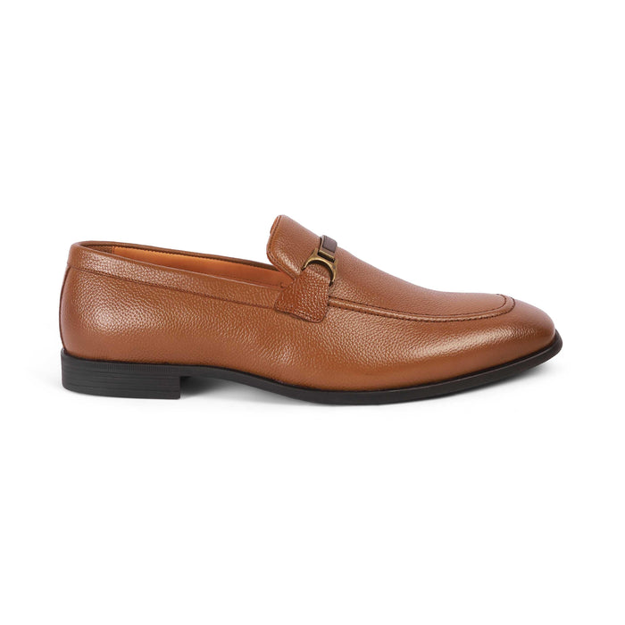 Even Tan Men's Leather Loafers Tresmode
