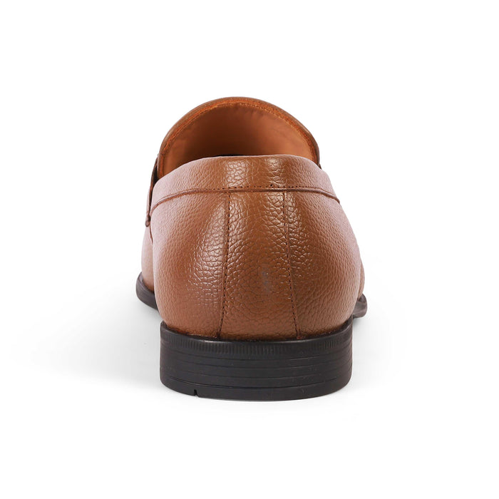 Even Tan Men's TPR Sole Loafers Tresmode