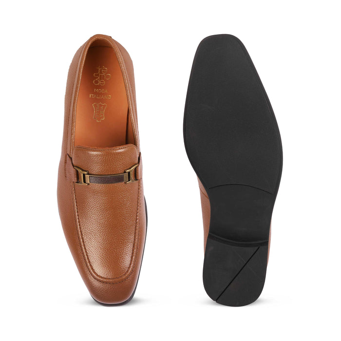 Even Tan Men's Must-have Loafers Tresmode
