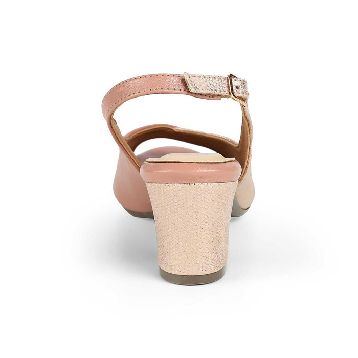 Women's Vegan-Friendly Block Heel Sandals Tresmode