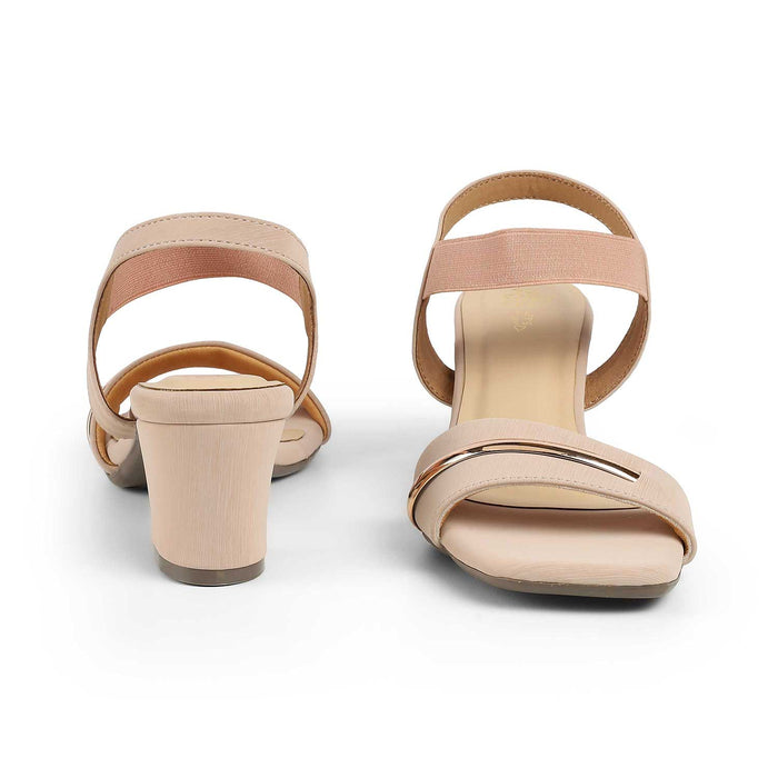 Women's Square Toe-shape Block Heel Sandals Tresmode