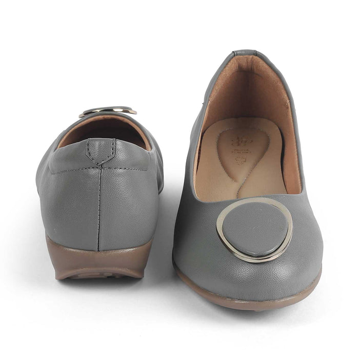 Women's 1-inch Platform Comfortable Ballerinas Tresmode
