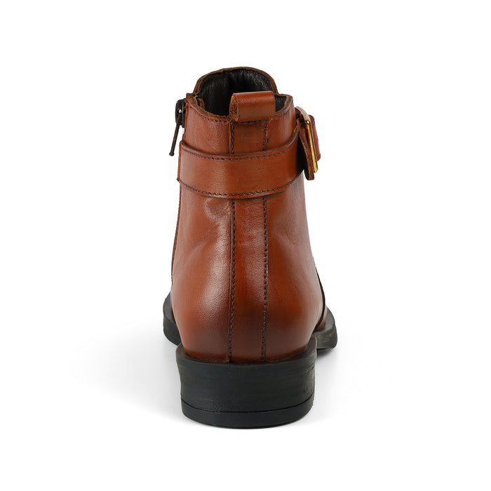 Tresmode Jill Tan Women's Ankle-length Boots