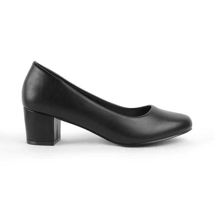 Koko Black Women's Block Heel Pumps Tresmode