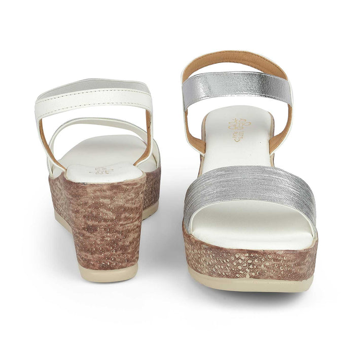 Women's Round Toe-shape Wedge Heel Sandals Tresmode