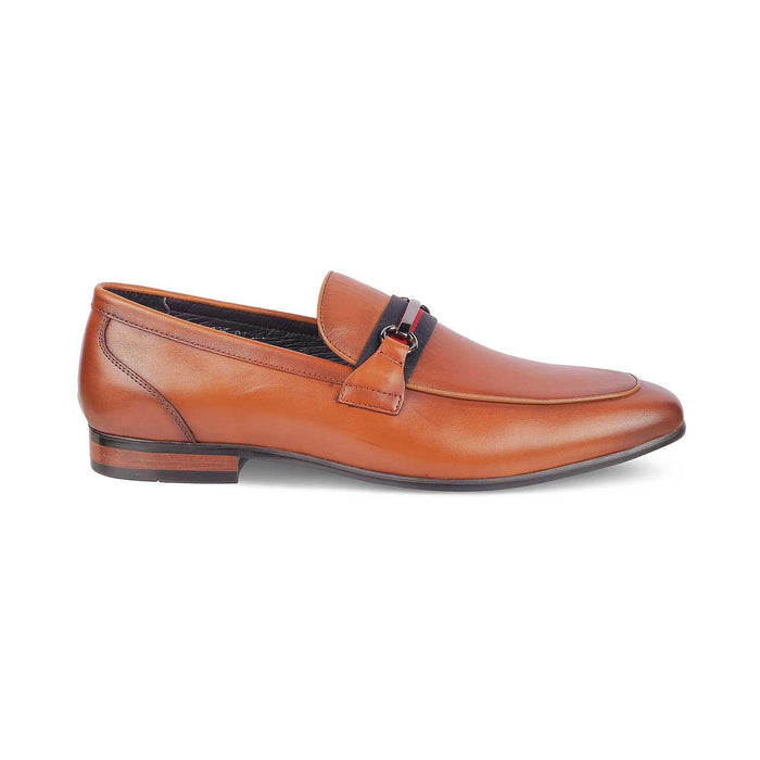 Merci Brown Men's Leather Loafers Tresmode