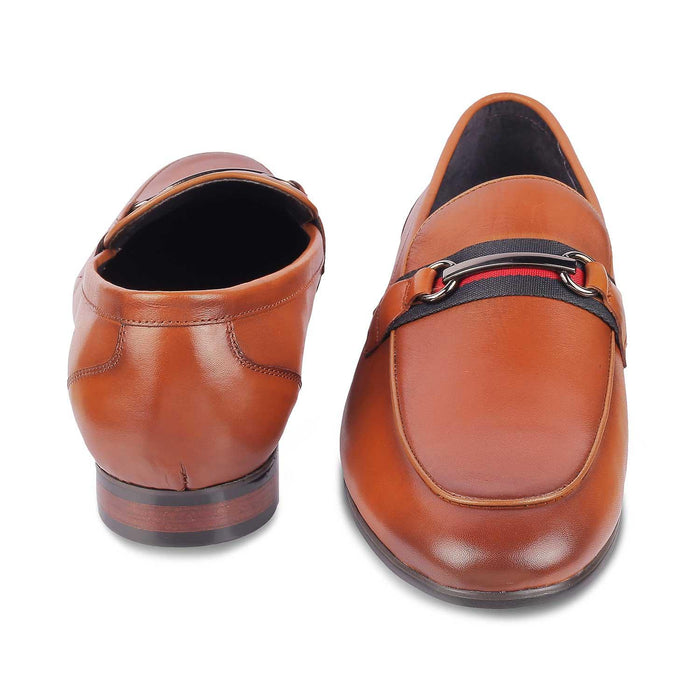 Merci Brown Men's Comfortable Leather Loafers Tresmode