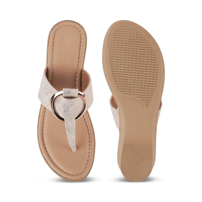 Ming Gold Women's Timeless Wedge Sandals Tresmode