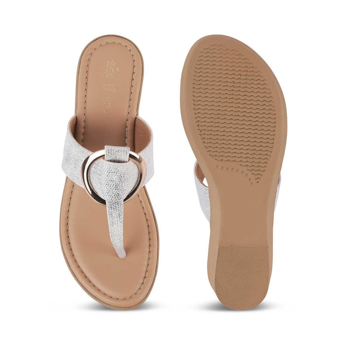 Ming White Women's Timeless Wedge Sandals Tresmode