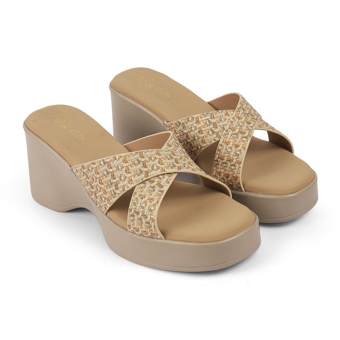 Women's TPR Sole Heel Sandals Tresmode