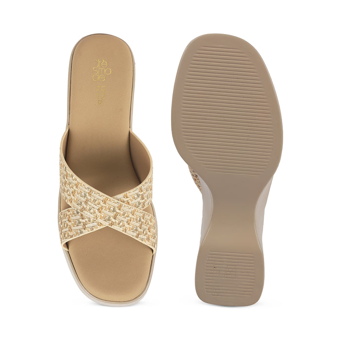 Women's Modern Heel Sandals Tresmode