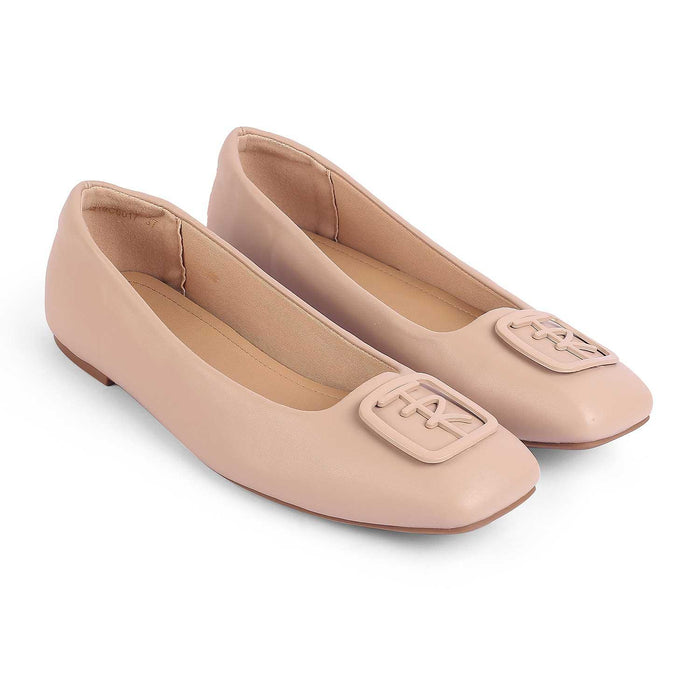Nany Camel Women's Daily Wear Ballerinas Tresmode