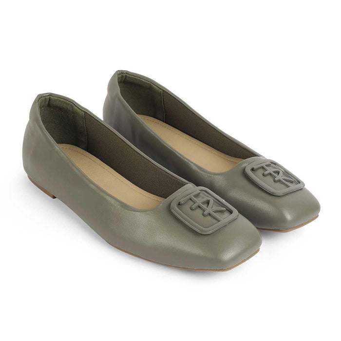 Nany Green Women's Daily Wear Ballerinas Tresmode