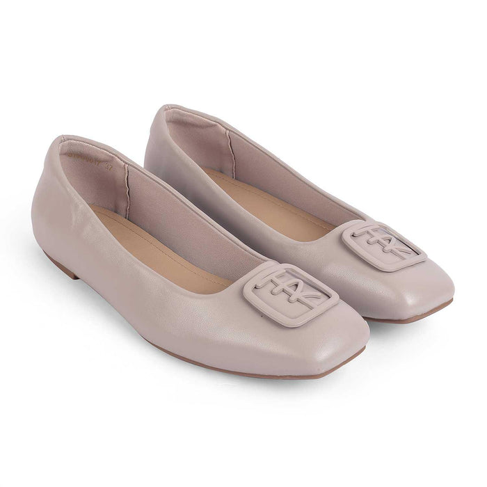 Nany Grey Women's Daily Wear Ballerinas Tresmode