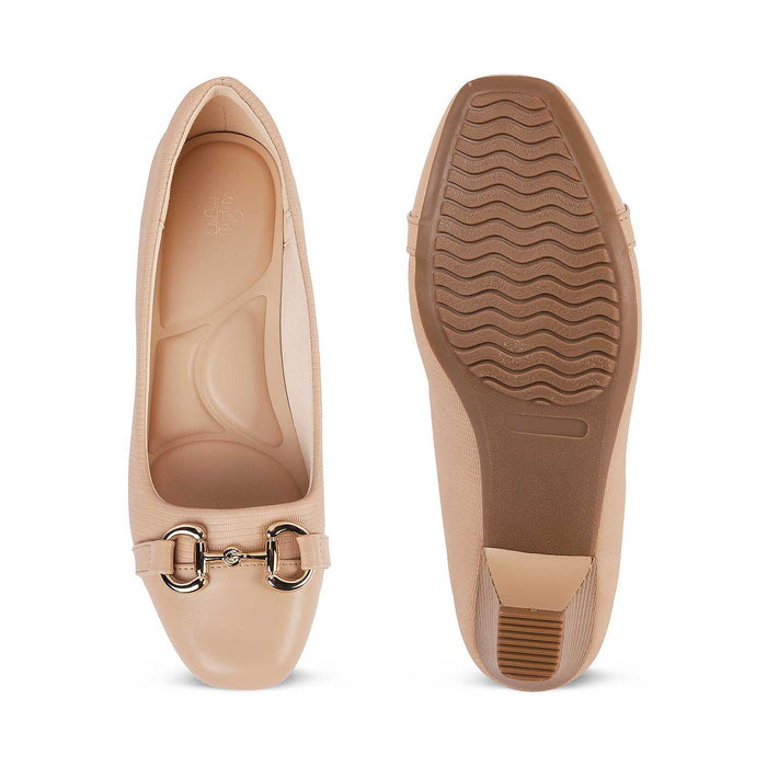 Nova Beige Women's Premium Pumps Tresmode