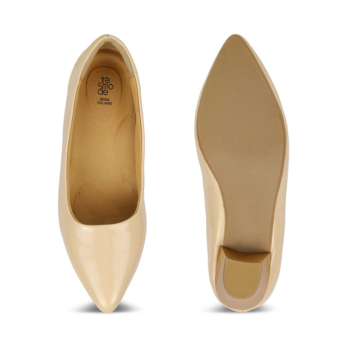 Tresmode Novo Cream Women's Pumps