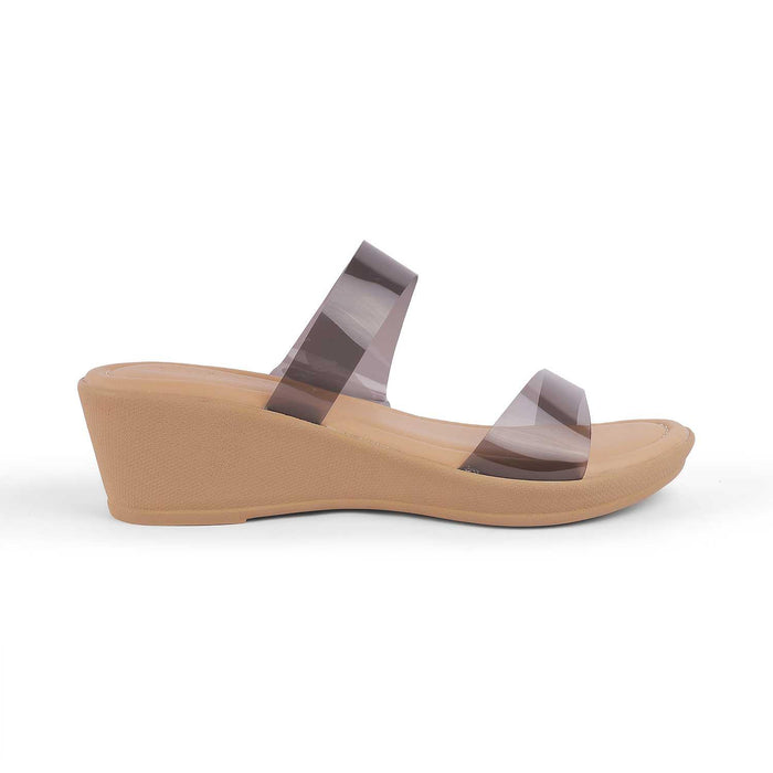 Parklane Black Women's Wedge Sandals Tresmode