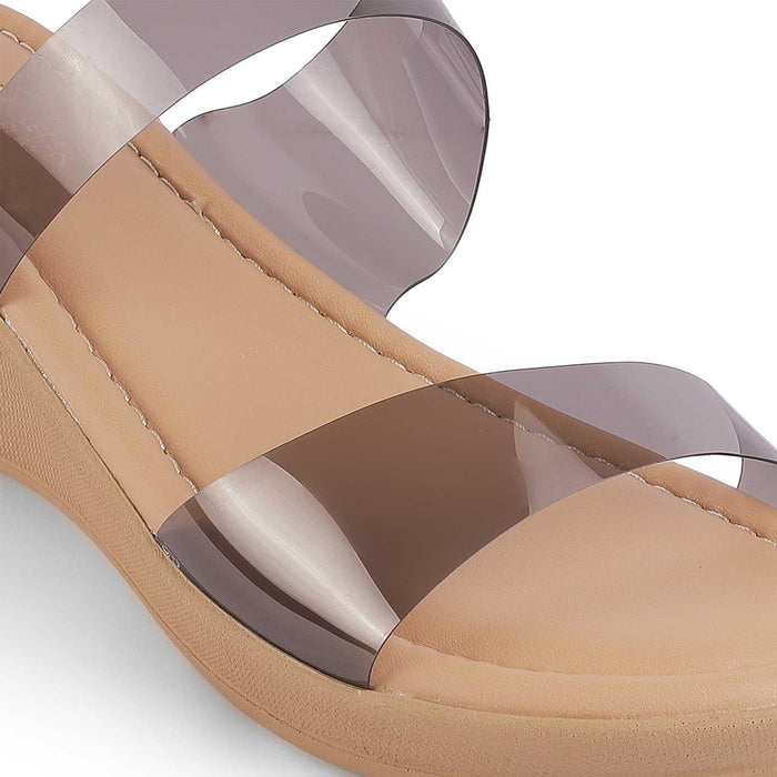 Parklane Black Women's Dress Wedge Sandals Tresmode
