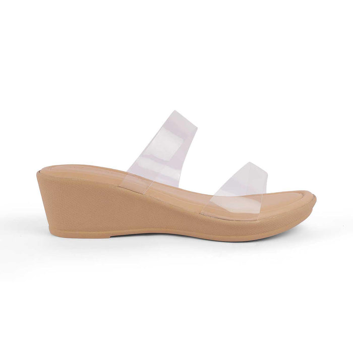 Parklane White Women's Wedge Sandals Tresmode
