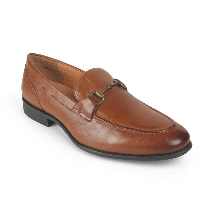 Men's Genuine Leather Horse-bit Loafers Tresmode