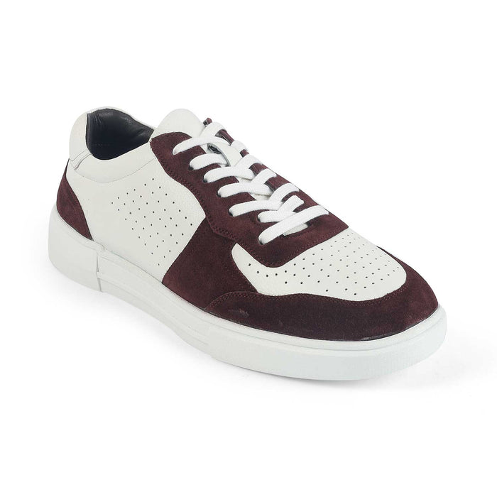 Men's Maroon Sneakers Tresmode
