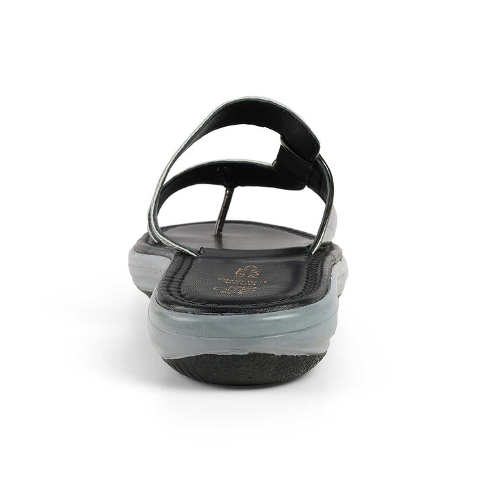 Tresmode Robila Pewter Women's Dress Platform Flats