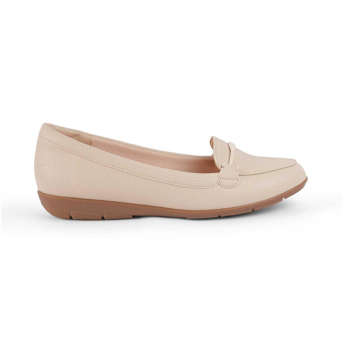 Rujer Beige Women's Loafers Tresmode