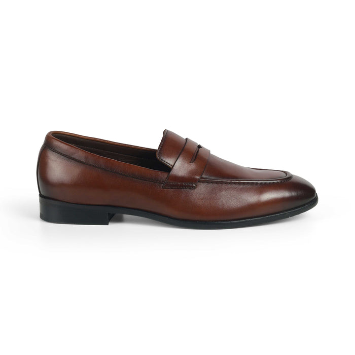 Men's Leather Penny Loafers Tresmode