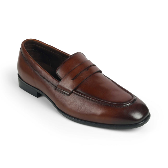 Men's Genuine Leather Penny Loafers Tresmode
