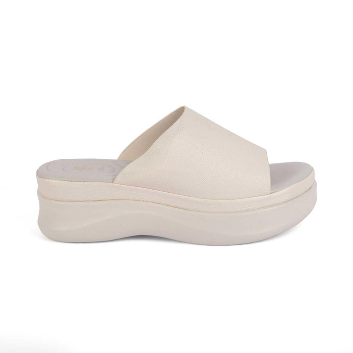 San White Women's 2.5-inch Wedges Tresmode
