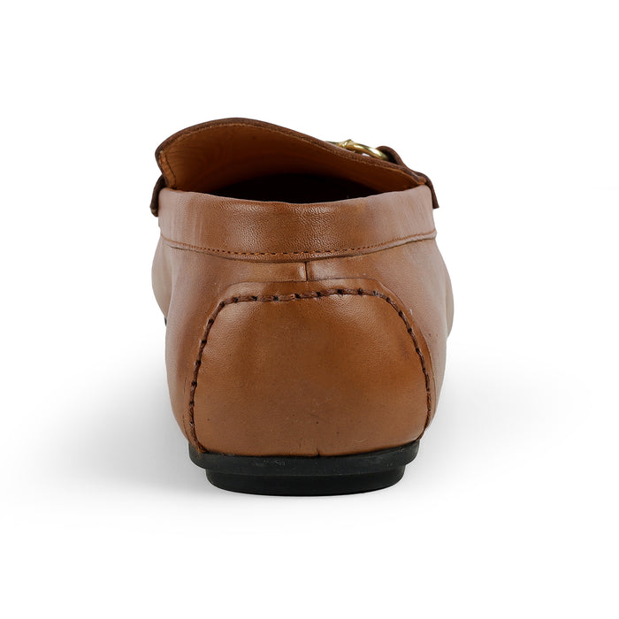 Men's Square Toe-shape Leather Loafers Tresmode