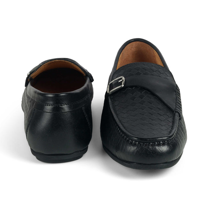 Men's Square Toe-shape Single Monk Shoes Tresmode