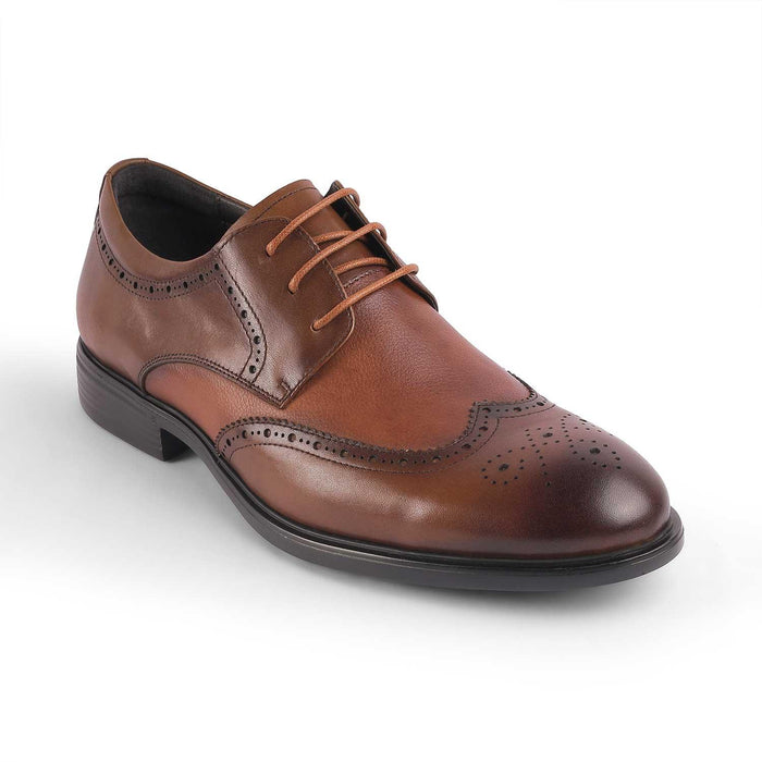 St.James Brown Men's Genuine Leather Lace Ups Tresmode