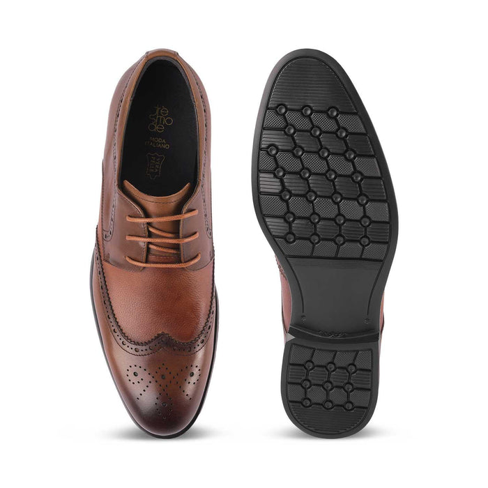 St.James Brown Men's Classic and Premium Lace Ups Tresmode