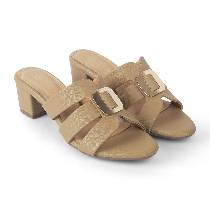 Women's TPR Sole Block Heel Sandals Tresmode