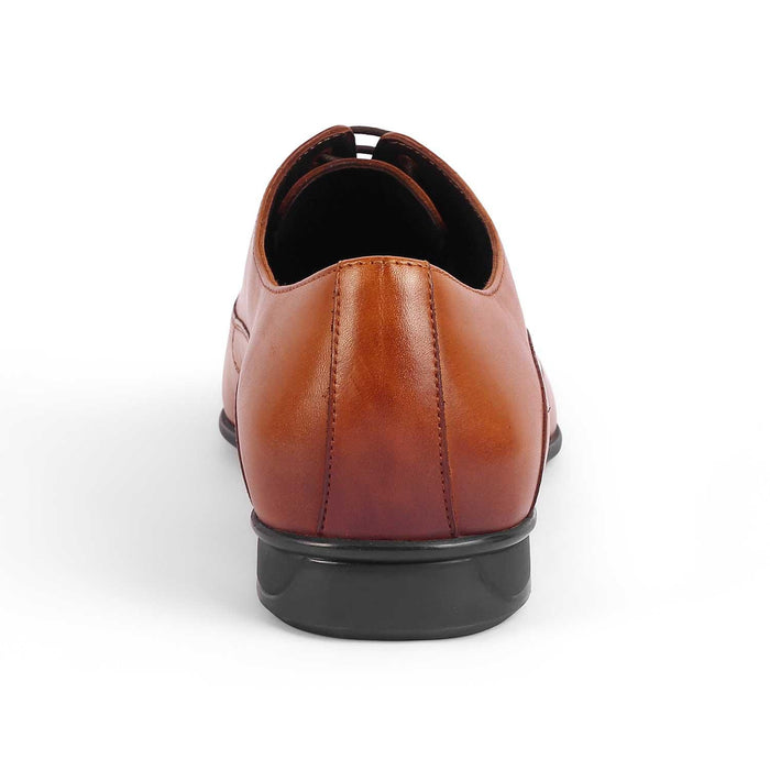 Togford New  Tan Men's Almond Shape Lace Ups Tresmode